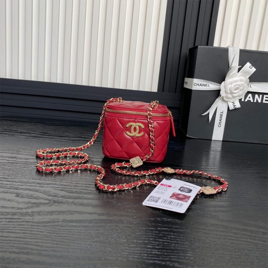 CHANEL Small Vanity with Chain(HIGH-END GRADE) - Image 2