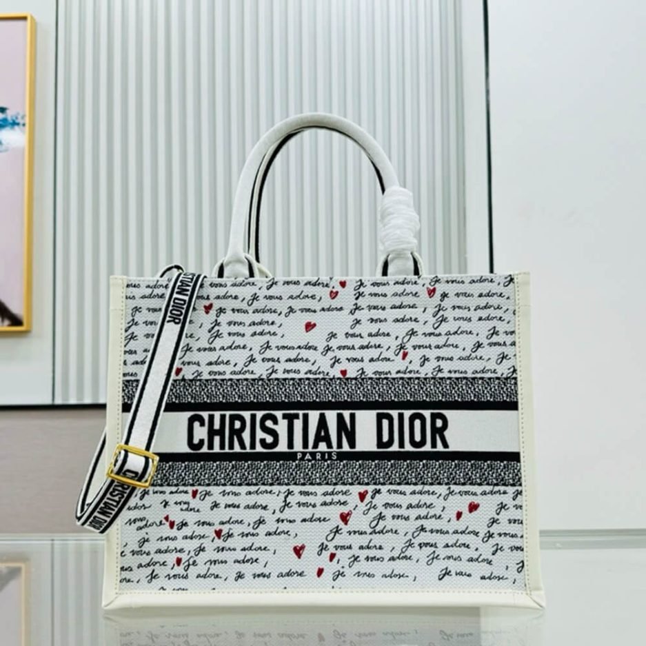 Dioramour Medium Dior Book Tote - Image 2