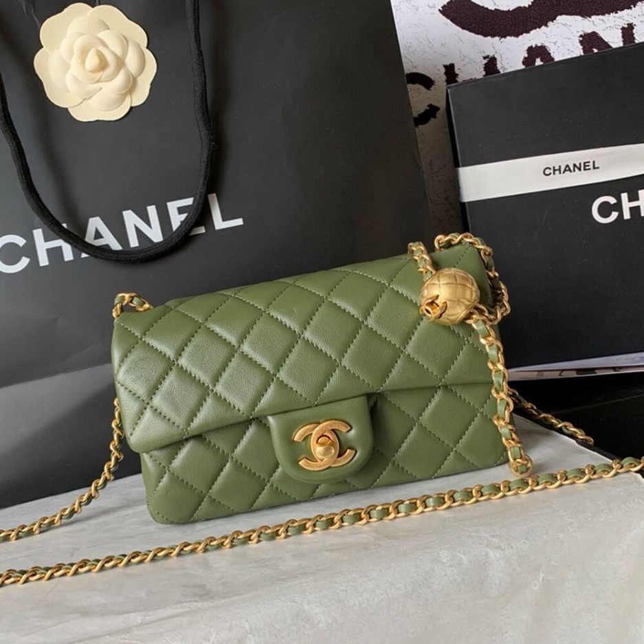 Chanel Pearl Crush Mini Rectangular Flap - Image 3