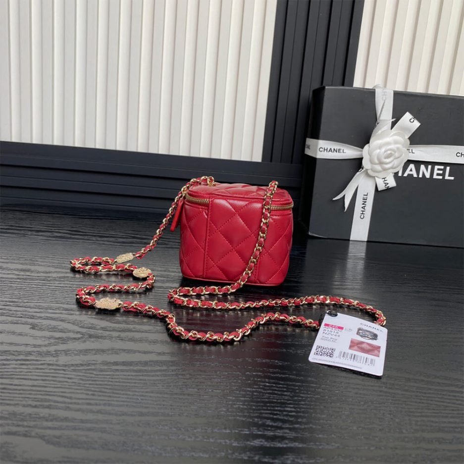CHANEL Small Vanity with Chain(HIGH-END GRADE) - Image 4