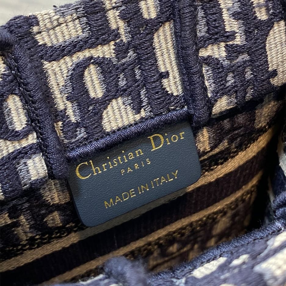 Mini Vertical Dior Book Tote - Image 7