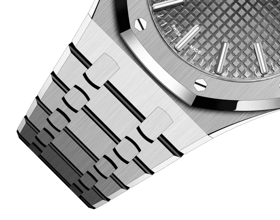 ROYAL OAK SERIES AUTOMATIC WINDING WATCH 5O ANNIVERSARY EDITION Ref. 15510ST.OO.1320ST.05 - Image 4