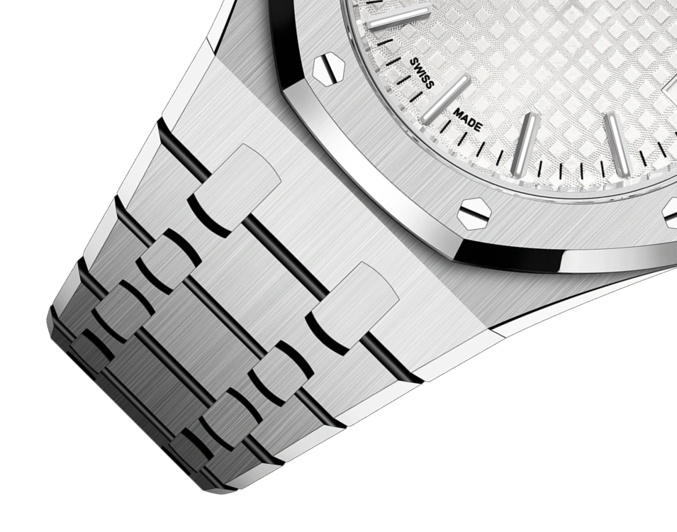 ROYAL OAK SERIES AUTOMATIC WINDING WATCH 5O ANNIVERSARY EDITION Ref. 15550ST.OO.1356ST.01(AAAAA version) - Image 4